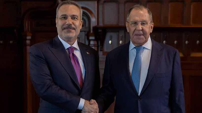 HAKAN FİDAN MOSKOVA’DA LAVROV İLE GÖRÜŞTÜ