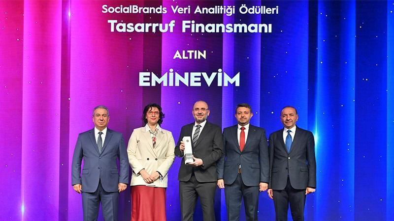 Eminevim, Brandverse Awards 2026’da altın ödül kazandı