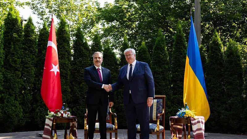 Hakan Fidan’dan Kiev Çıkarması: İlk Görüşme Andriy Sibiha ile